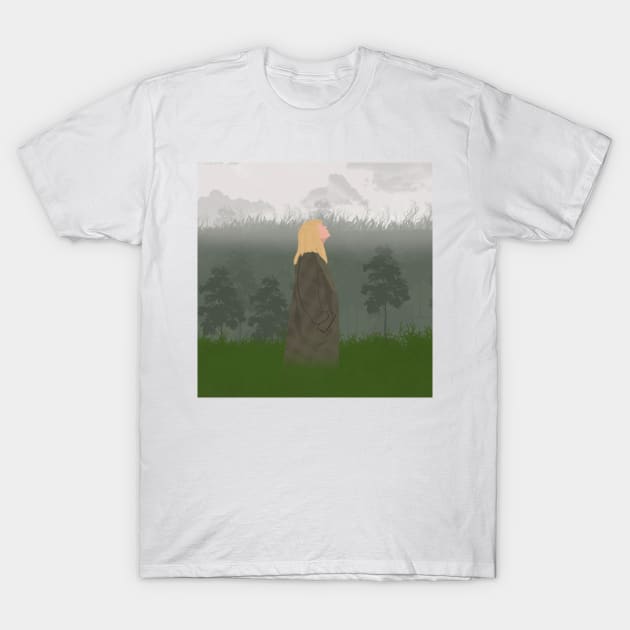 taylor in the forest woods photo shoot fan art T-Shirt by senaeksi